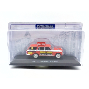 Seat 1500 Estrella Dorada Biere 1967 - skala 1:43 - Salvat/Hachette